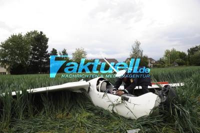 Segelflugzeug bei Kirchheim/Teck-Nabern abgestürzt
