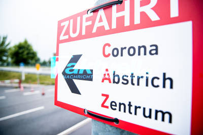 Letzte Schicht: Drive-In Corona-Abstrich-Zentrum an der Messe Stuttgart schließt nach 94 Tagen