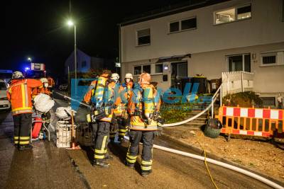 25.000 Euro Schaden durch Kellerbrand in Einfamilienhaus
