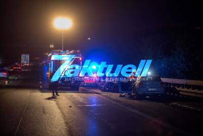 Tödlicher Unfall auf der A81: Frau fährt mit BMW gegen Sattelzug und stirbt
