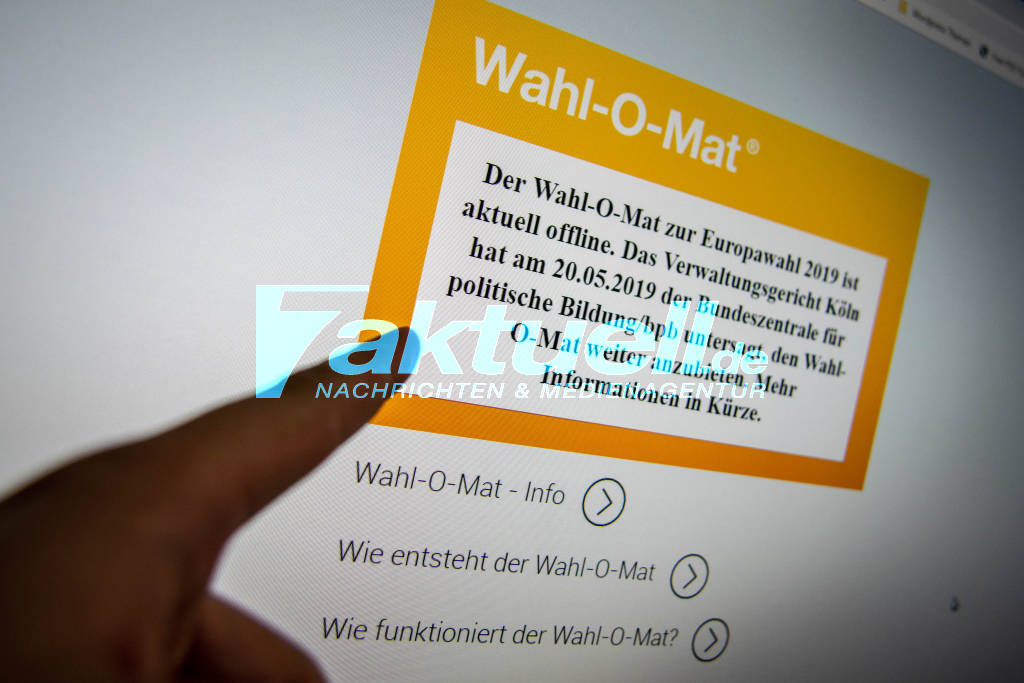 WahlOMat zur Europawahl 2019 offline Verwaltungsgericht Köln
