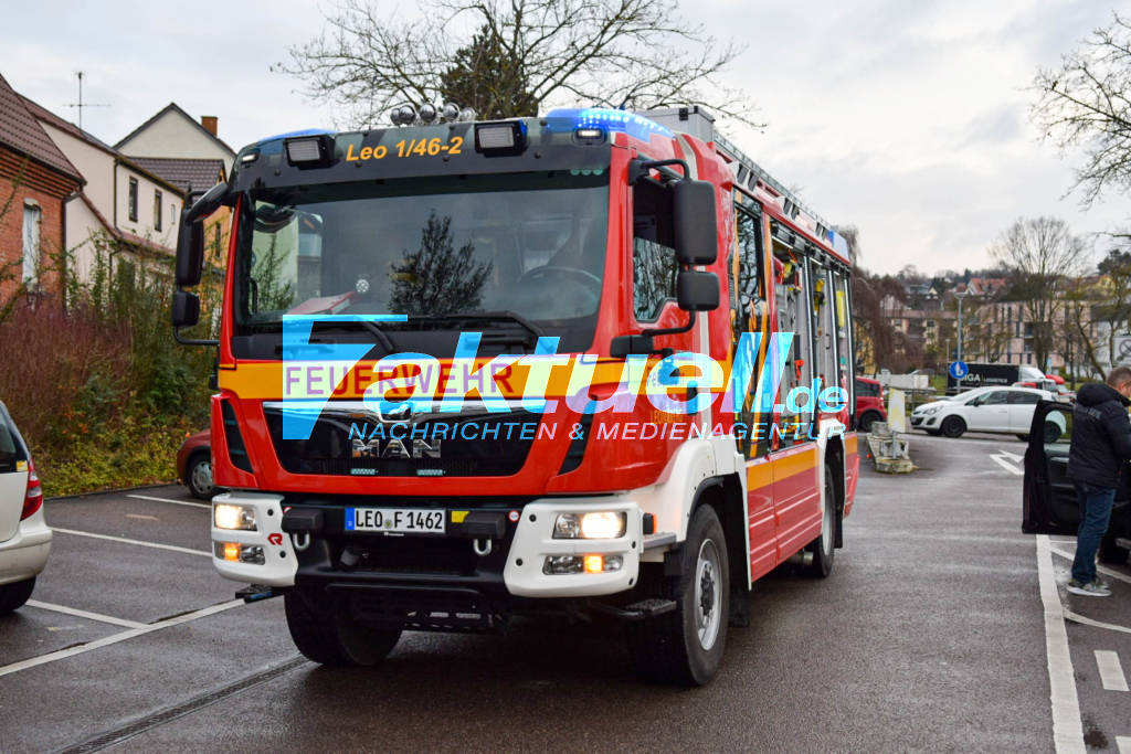 Feuerwehreinsatz in Leonberg: Großaufgebot der Feuerwehr ...
