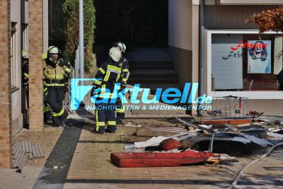 Wohnungsbrand im Ortsteil Hörnle - Einsatz für die Feuerwehr Marbach