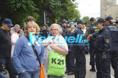 S21-Gegner blockieren am Grundwassermanagement