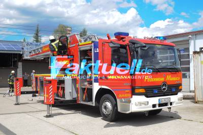 Hauptübung der Freiwilligen Feuerwehr Marbach/ Neckar