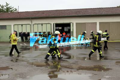 Die Feuerwehr Marbach holt sich das Leistungsabzeichen in Gold
