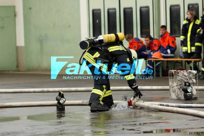 Die Feuerwehr Marbach holt sich das Leistungsabzeichen in Gold