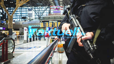 Bilderupdate: Terrorangst am Stuttgarter Flughafen ist vorrüber? - Polizei zeigt sich immer noch stark präsent