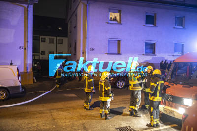 Küchenbrand in Wohnung, Ludwigsburger Straße, Waiblingen