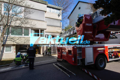 Brennendes Öl verursacht Wohnungsbrand im Rathaus
