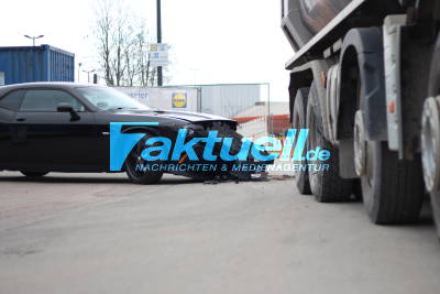 Winnenden: Unfall mit LKW und PKW 