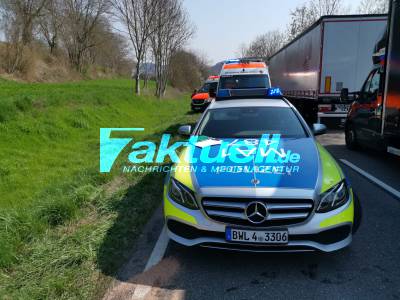 Schwerer Unfall auf Ausweichroute nach tödlichem Crash auf A6!