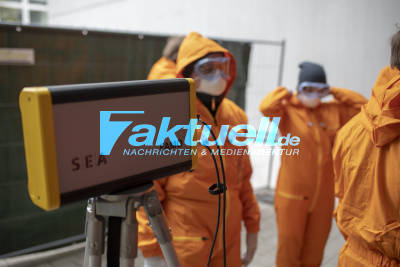 Pilotübung Radioaktiver Zwischenfall „Notfallstation Rhein-Neckar-Odenwald 2019“ in Wiesloch