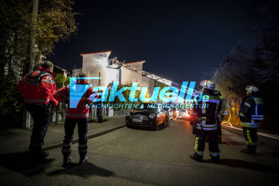 Schorndorf - Dachstuhlbrand nach Grillabend