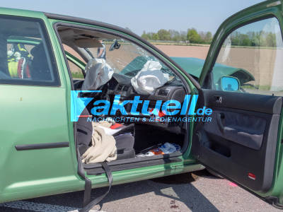 Schwerer Frontalcrash mit 3 Schwerverletzten auf der L90 bei Willstätt