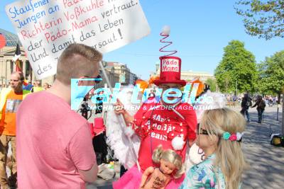Demonstration gegen Kindesmissbrauch Stuttgart 