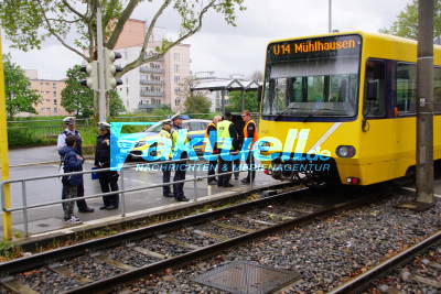 Stuttgart Bad Cannstatt: Fussgänger von Stadtbahn erfasst