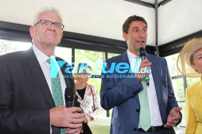 Presserundgang mit Winfried Kretschmann Erlebnisgärten Schorndorf