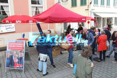 Kommunalwahlkampf Esslingen 