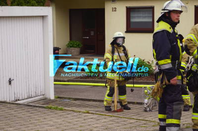 Küchenbrand - eine Person schwer verletzt