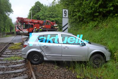 Kurioser Unfall in Pforzheim - Lokführer verhinderte durch Notbremsung schweren Unfall