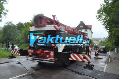 Kurioser Unfall in Pforzheim - Lokführer verhinderte durch Notbremsung schweren Unfall