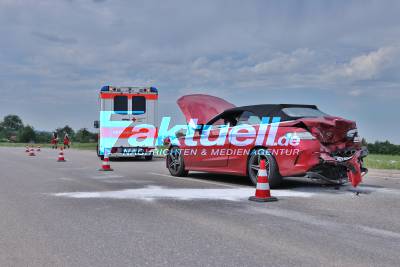 Auffahrunfall mit mehreren Fahrzeugen in Richtung Sommerrain