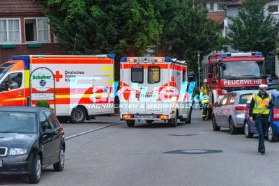 50-jähriger festgenommen: Verdacht auf versuchten Mordes und schwere Brandstiftung! Wohnung im 1. OG brennt in Nürtingen-Neckarhausen komplett aus, Beschuldigter schweigt bislang