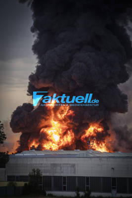 Update: Großbrand in Durlangen war offenbar Brandstiftung - über 4,5 Millionen Euro Schaden