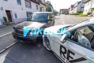 9 Monte alter Hundewelpe wird bei Unfall durchs Auto geschleudert - Anwohnerin kümmert sich sofort - Frau verletzt bei Unfall in Köngen