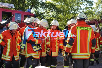Jahreshauptübung Feuerwehr Reichenbach a.d.Fils
