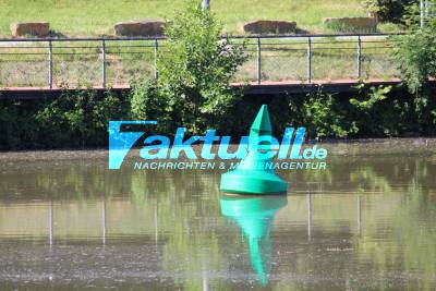 Sanierungsarbeiten an der Neckarschleuse Deizisau 