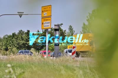 Blitzersäule an der Waiblinger Kreuzung L1193 /Westumfahrung steht wieder