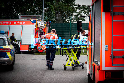 Patch-Barracks: Unbekannte Substanz in Paket gefunden - Großes Feuerwehraufgebot bei US-Army in Stuttgart
