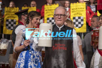 Eröffnungsfeier und Fassanstich des 174. Cannstatter Volksfest