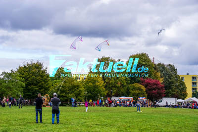 Ostfildern: Zahlreiche Besucher beim Drachenfest im Scharnhauser Park