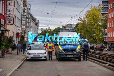 Stuttgart Ost: Frau von Stadtbahn erfasst und schwer verletzt.