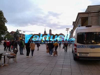 Stuttgart: Demonstration der Kurden auf der Königsstrasse 