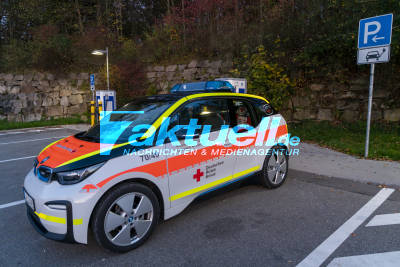 Elektro-Fahrzeug BMW i3 für den HVO - Einsatz 