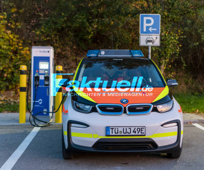 Elektro-Fahrzeug BMW i3 für den HVO - Einsatz 