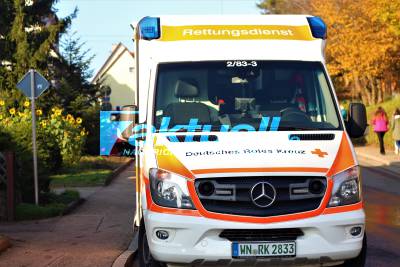 Erbstetten: Brand in einem alten Haus im ersten Stock