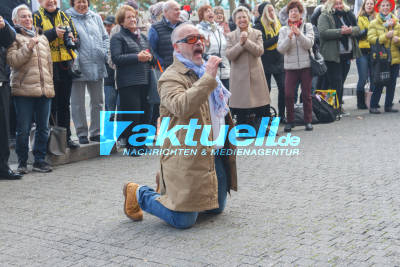 Karnevalauftakt vor dem Stuttgarter Rathaus