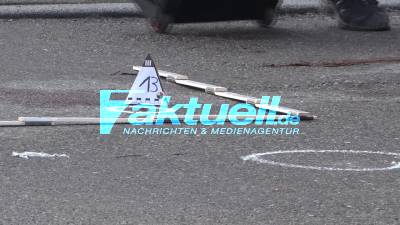 Nach Verkehrsunfall - 32-Jähriger greift Polizisten mit schwertähnlichem Gegenstand an - wird angeschossen und stirbt im Krankenhaus