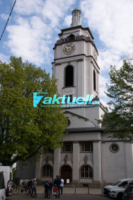 Stuttgart Ost: Osterkonzert auf dem Turm der Gaisburger Kirche