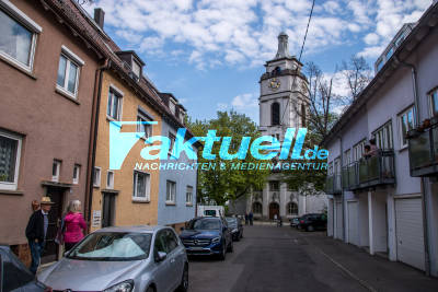 Stuttgart Ost: Osterkonzert auf dem Turm der Gaisburger Kirche