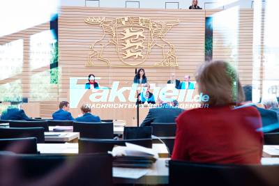 118. Plenarsitzung im Landtag von BW - Masken im Landtag und weitere Impressionen