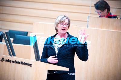 118. Plenarsitzung im Landtag von BW - Masken im Landtag und weitere Impressionen