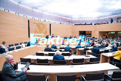 118. Plenarsitzung im Landtag von BW - Masken im Landtag und weitere Impressionen