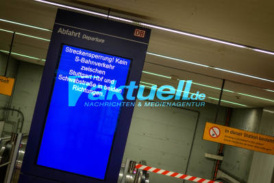 Starke Beeinträchtigungen im S-Bahn-Netz: Unfall am Hauptbahnhof 