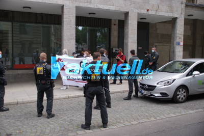 Stuttgart Mitte: DGB Haus kurzzeitig von rechten Aktivisten besetzt